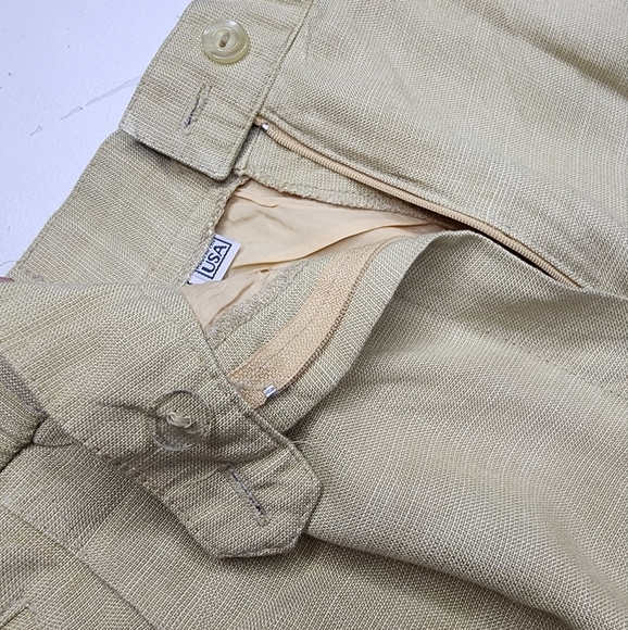 HOWARD WOLF Vintage Trousers 100% Polyester Lining - Picture 10 of 14